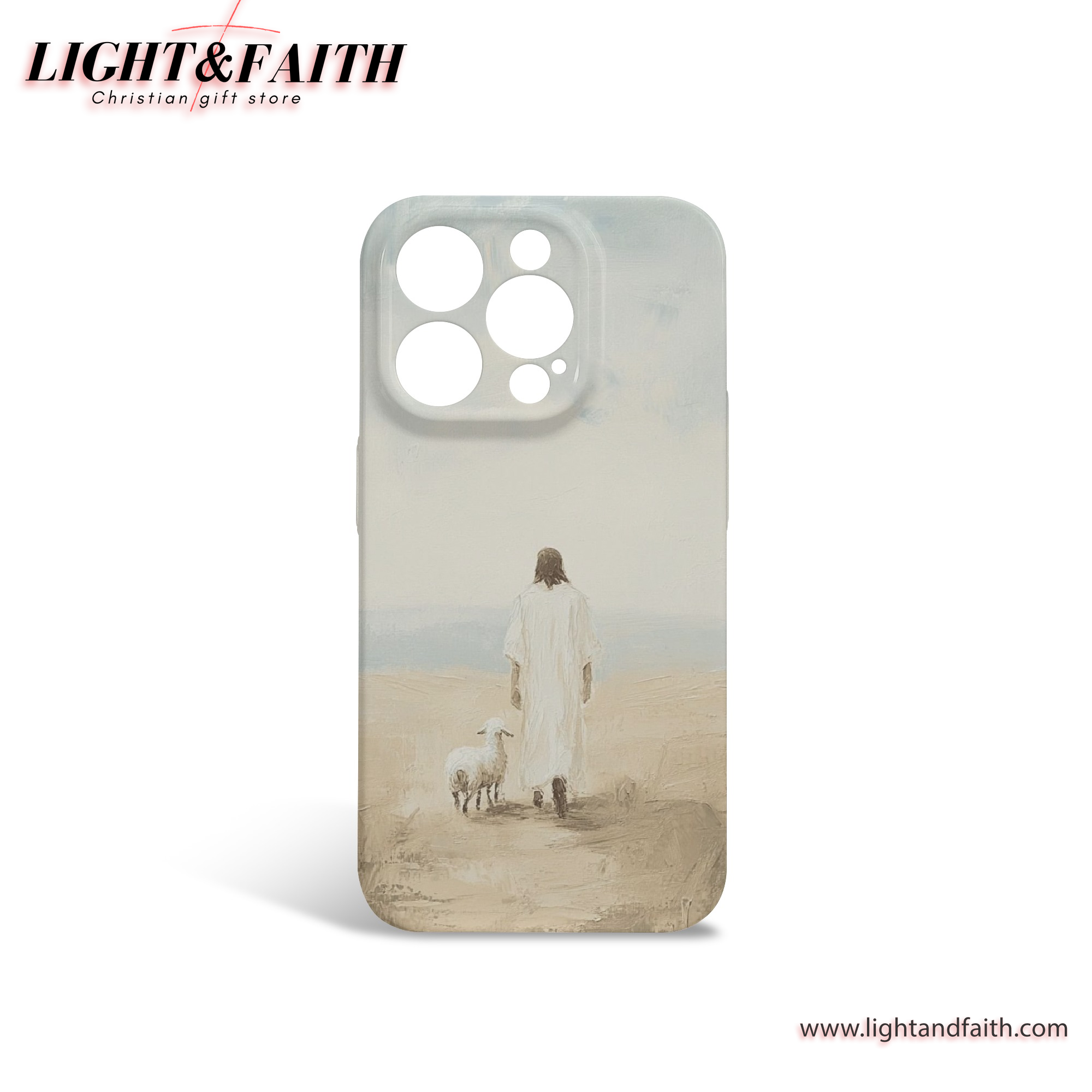 The Good Shepherd Phone Case, Christian Phone Case, Bible Verse Phone Case, Religious Gift, PCLAF34